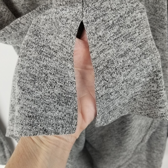 Postmark XS Heather Black Tunic Sweater Long Sleeve Anthropologie - Picture 8 of 9